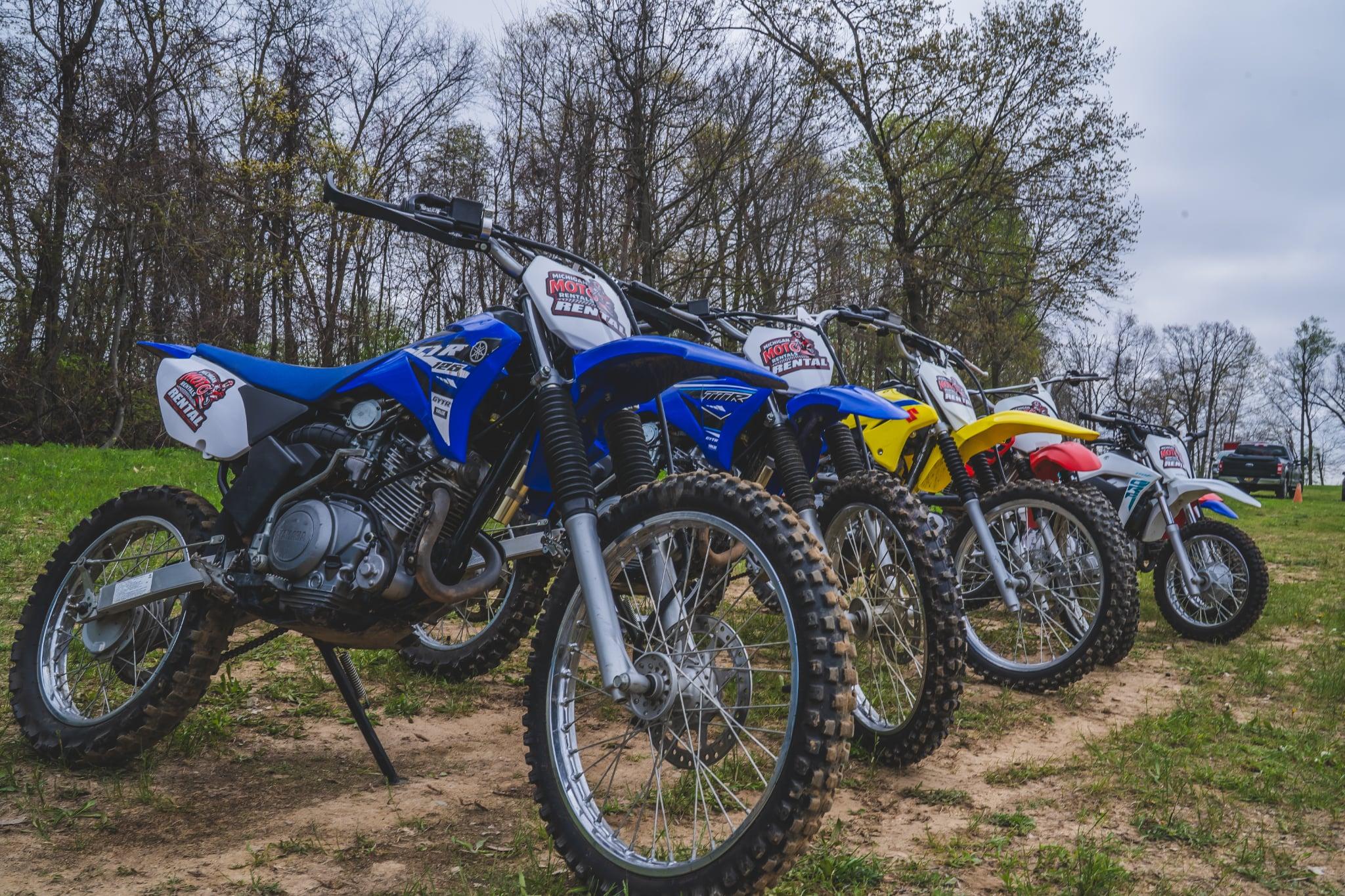 Michigan Moto Rentals fleet